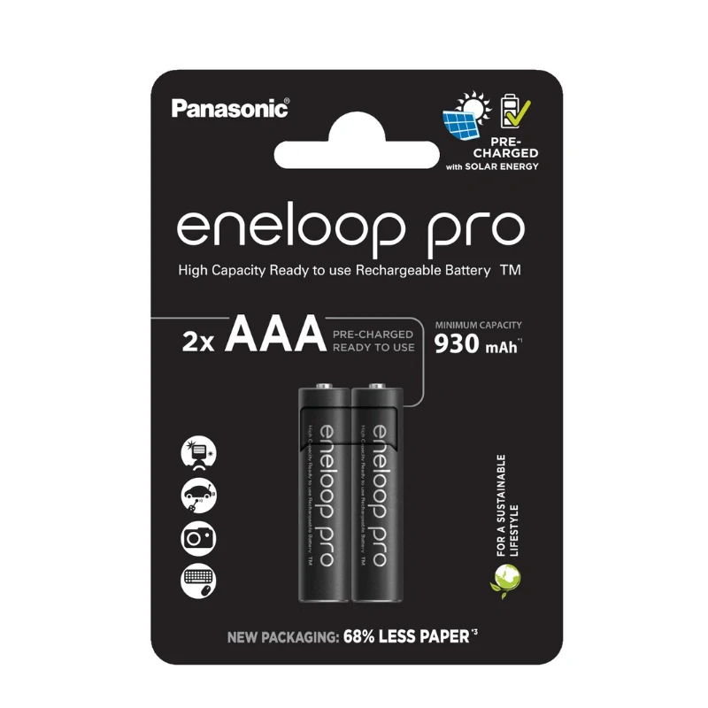 Eneloop pro Recharged AAA/930mAh 2pack