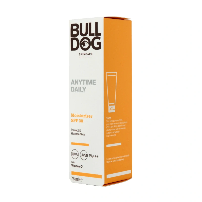 Bulldog Anytime Daily Moisturise UV SFP 30 75ml 
