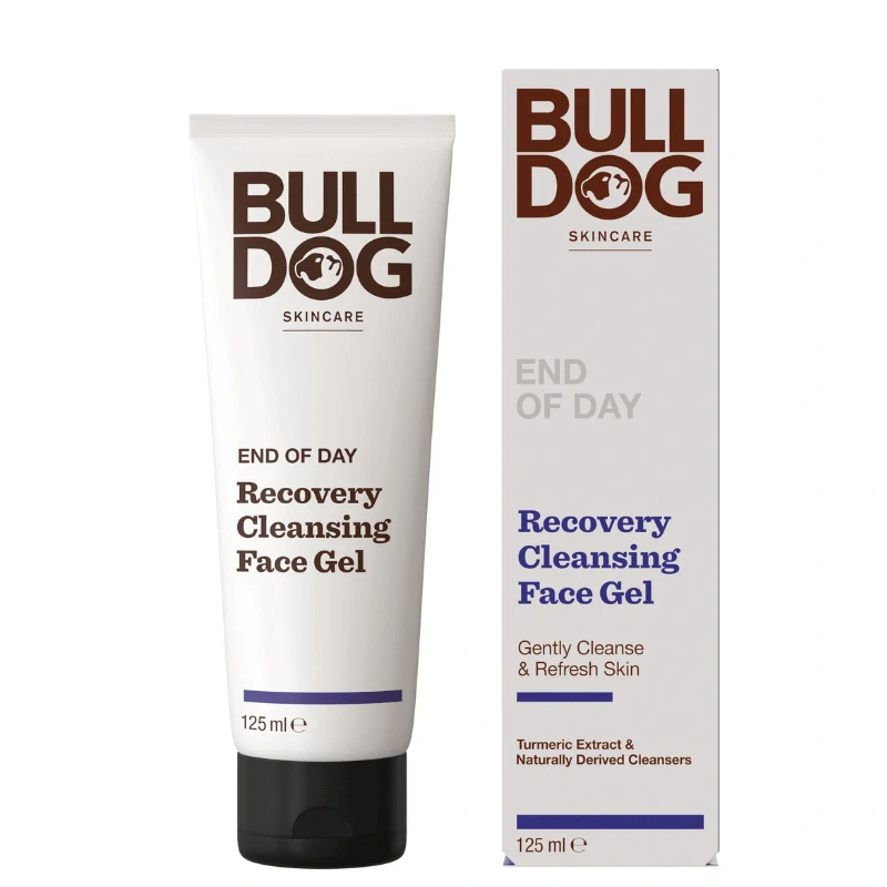 Bulldog End of Day Recovery Cleansing Face Gel 125 ml