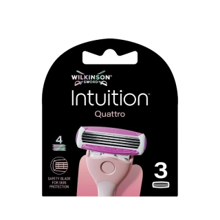 Quattro for Women - náhradní hlavice 3 ks