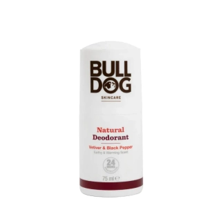 Bulldog Vetiver & Black Pepper Natural Deodorant 75ml 