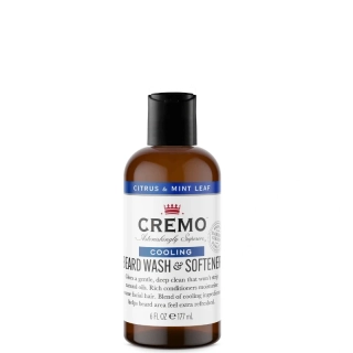 CREMO Osvěžující šampón na vousy & změkčovač 2in1 CITRUS & MINT LEAF 177 ml