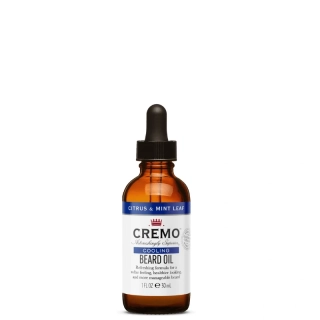CREMO Osvěžující olej na vousy s vůní CITRUS & MINT LEAF 30 ml